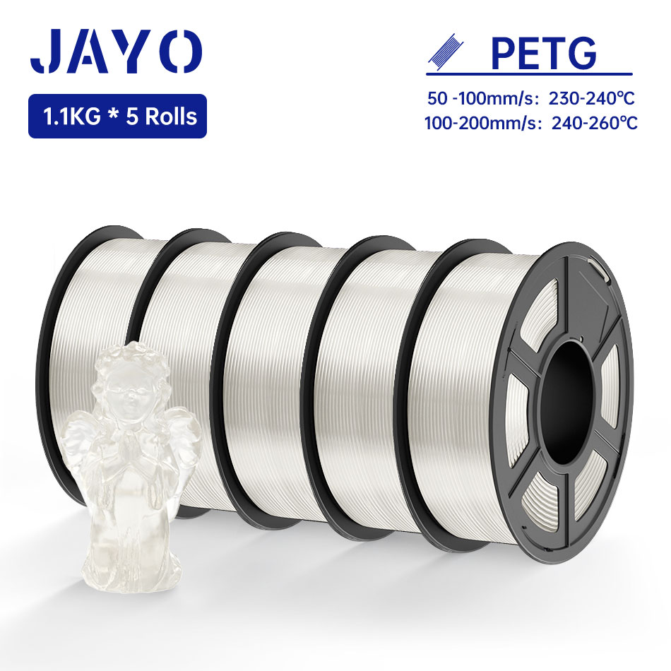 3D Printing Nylon - JAYO-PETG/실크/PLA PLUS/ABS/PLA 필라멘트 3D 프린터 1.75MM