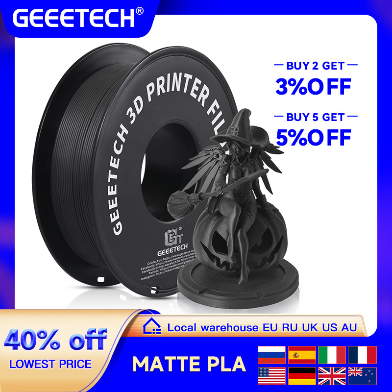 Geeetech 3D 프린터 필라멘트 무광택 PLA 플 - 3D Printing Nylon 리뷰 및 가격
